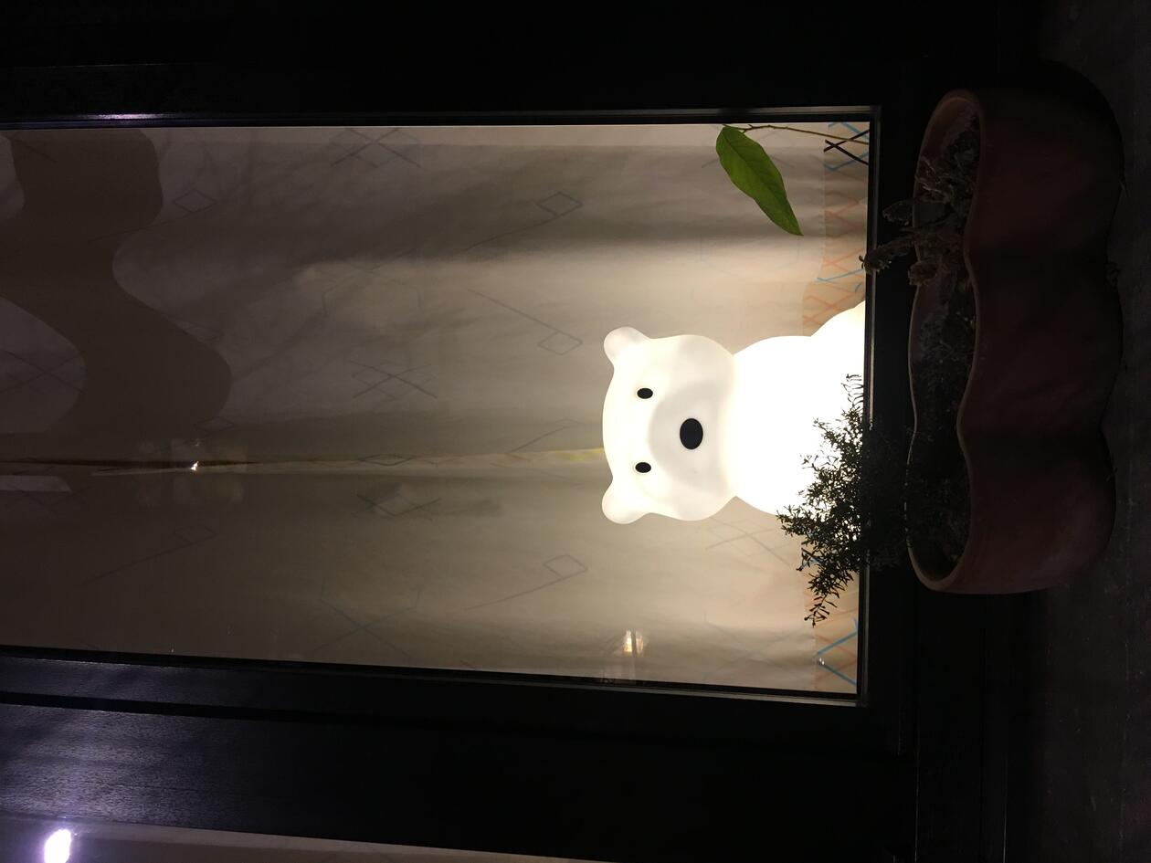 Bear-style lamp