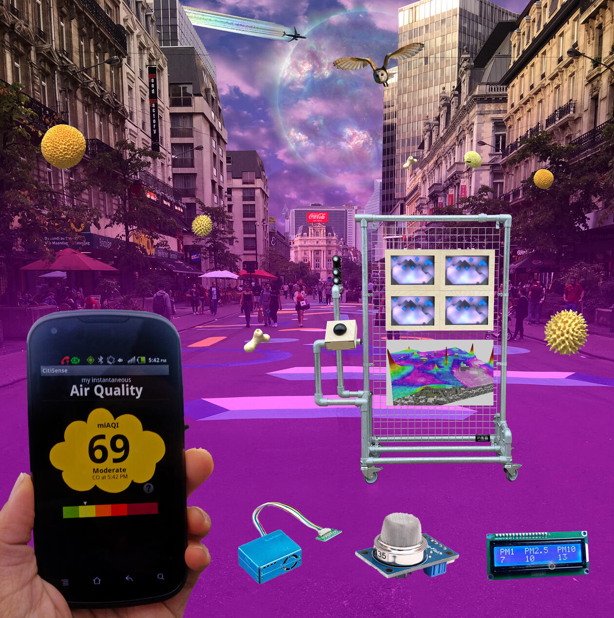 Co-creating the Civic Smart City (air quality)